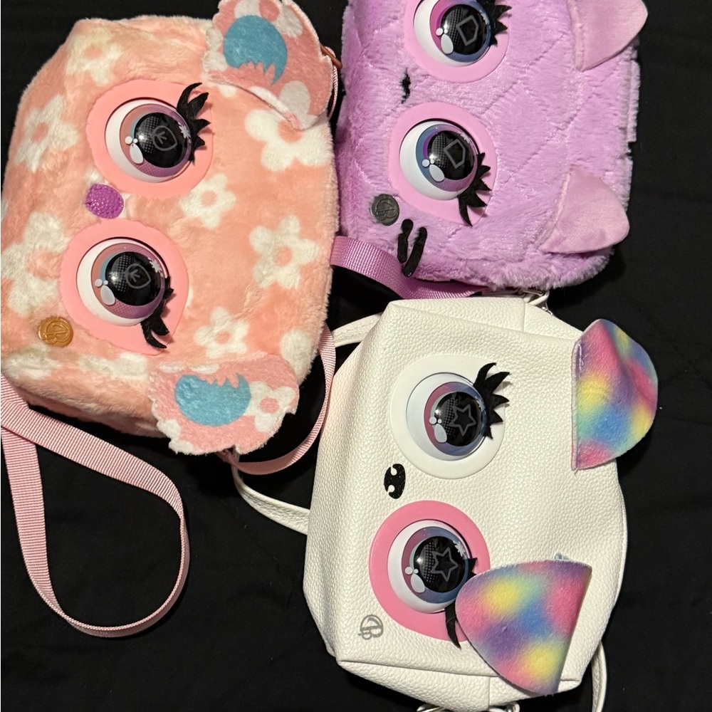 Purse pets set of three